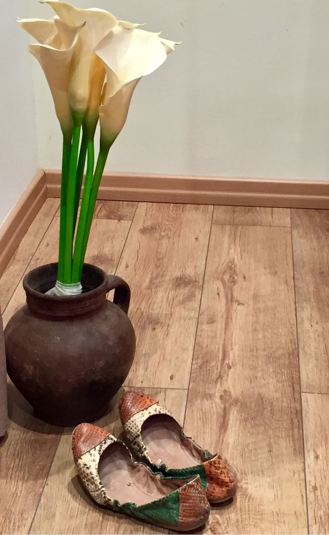 Bailarinas piel Zara