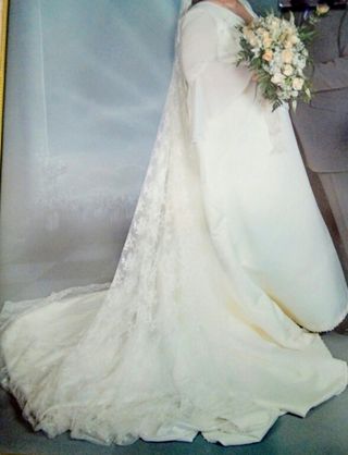vestido de novia talla grande de segunda mano en albacete en wallapop