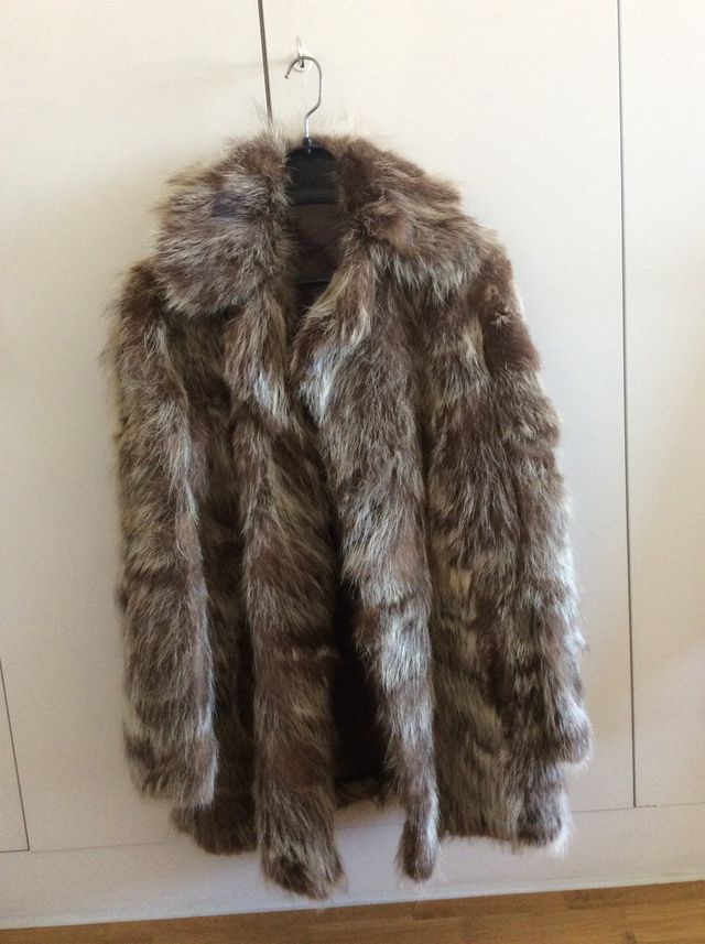 Chaqueton piel marmota vintage