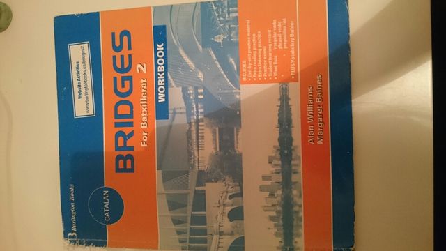 Libro de ingles. Bridges for Batxillerat 2