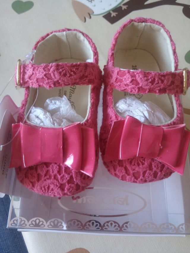 zapatos bebe sin estrenar