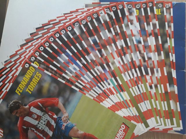 Coleccion laminas Atletico de Madrid