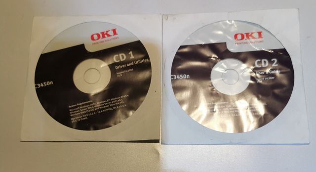 2 Impresoras Láser OKI C3450 y C5100 Color ✅️