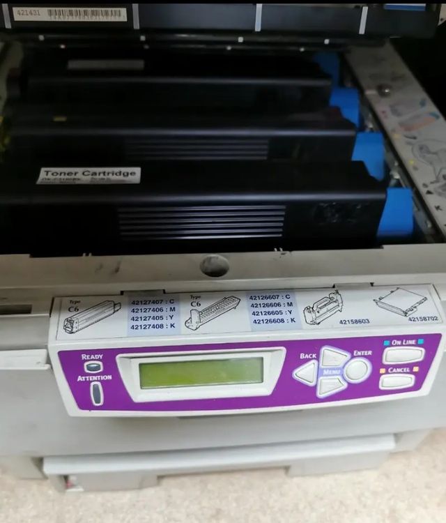 2 Impresoras Láser OKI C3450 y C5100 Color ✅️