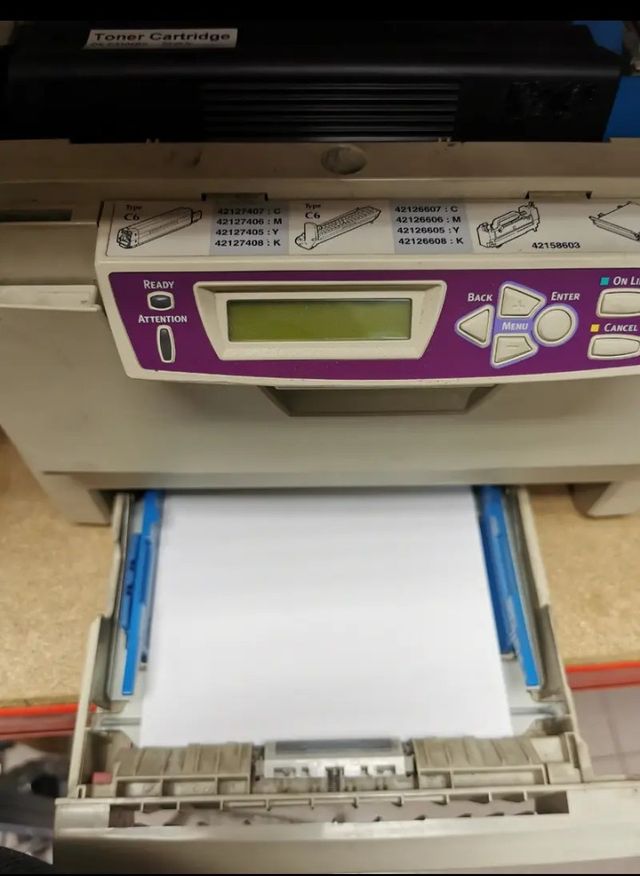 2 Impresoras Láser OKI C3450 y C5100 Color ✅️