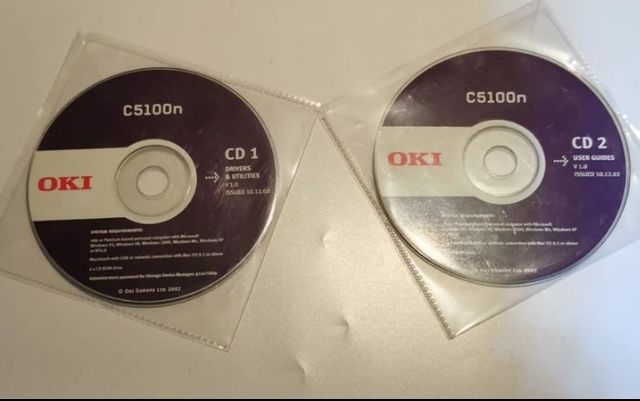 2 Impresoras Láser OKI C3450 y C5100 Color ✅️