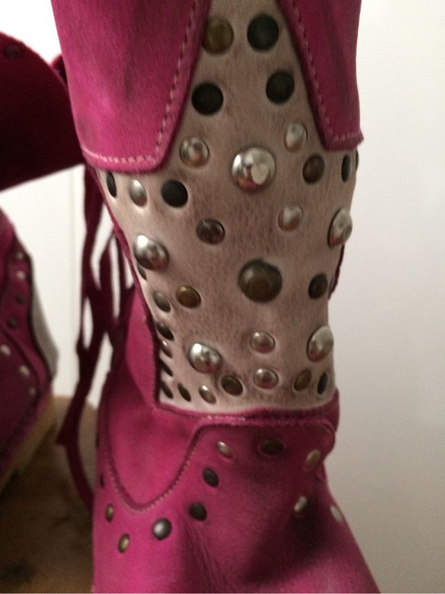 BOTAS T.38 ECHAS A MANO HERITAGE PIel