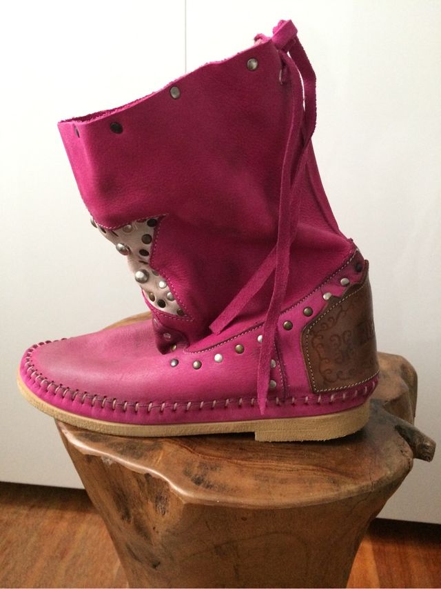 BOTAS T.38 ECHAS A MANO HERITAGE PIel