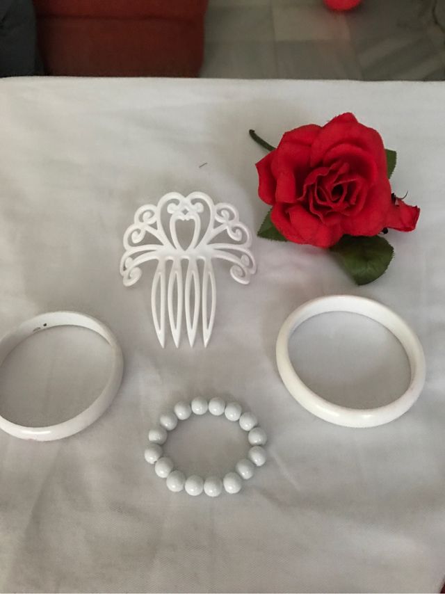 Accesorios niña flamenca 