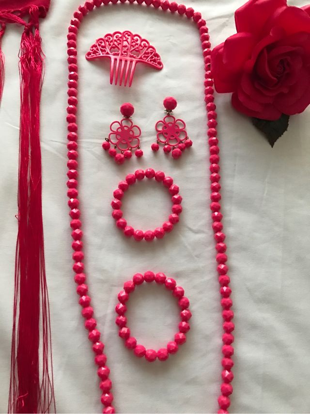Accesorios traje de flamenca