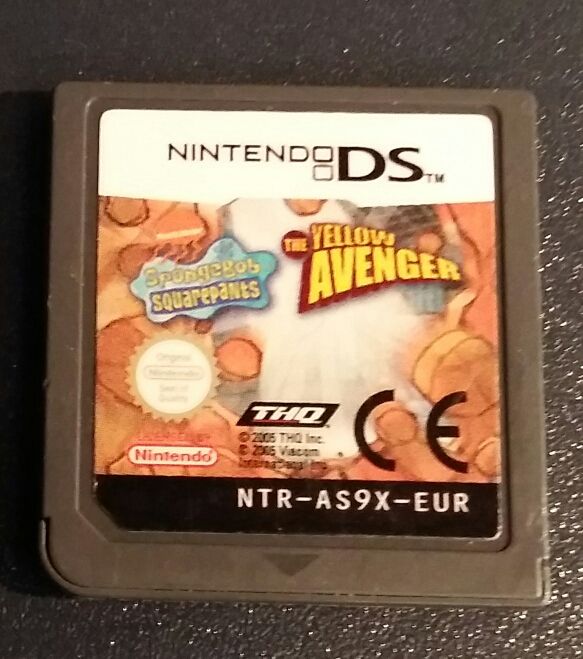 Juego Bob Esponja Nintendo DS: The Yellow Avenger