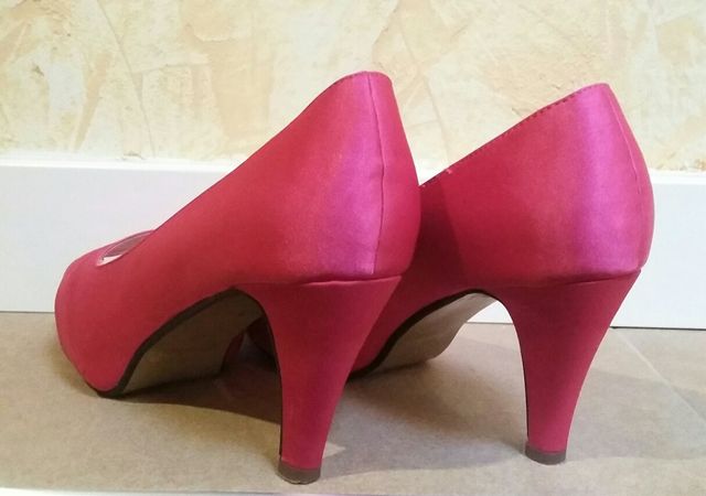 zapato fiesta mujer fuxia