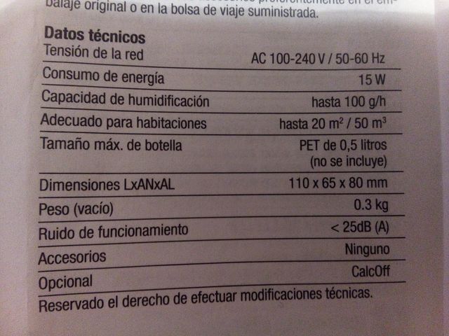 Humificador AIR-O-SWISS