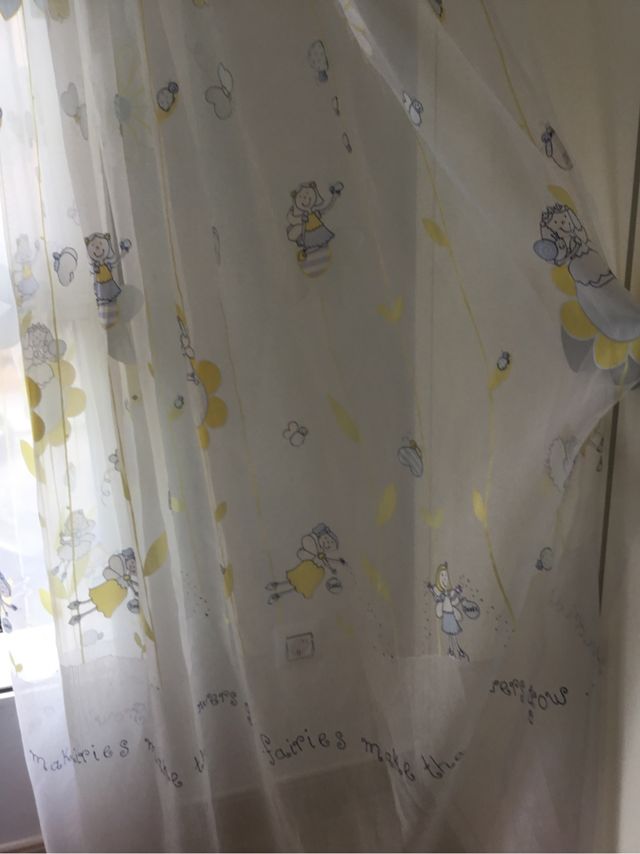 OFERTA Barra y cortina habitacion bebe