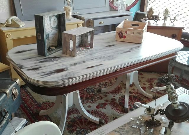 OFERTA!! mesa comedor envejecida de segunda mano por 150 € en Bilbao ... OFERTA!! mesa comedor envejecida de segunda mano por 150 € en Bilbao ...
