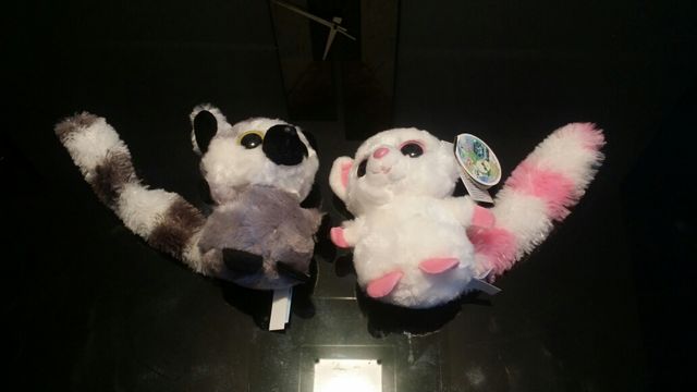 Dos peluches llavero