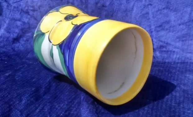 Lámpara de cerámica Artesanal