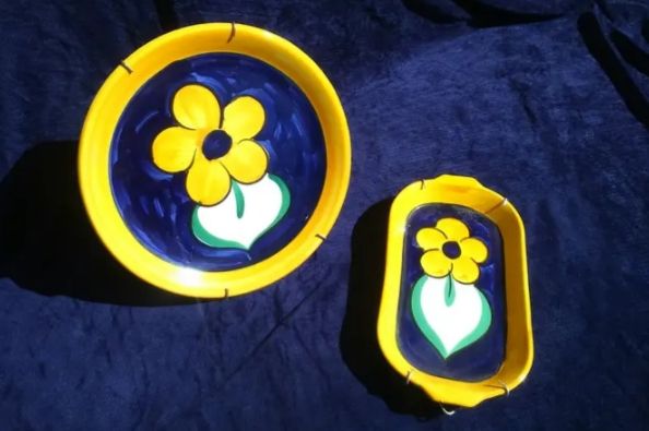 Lámpara de cerámica Artesanal