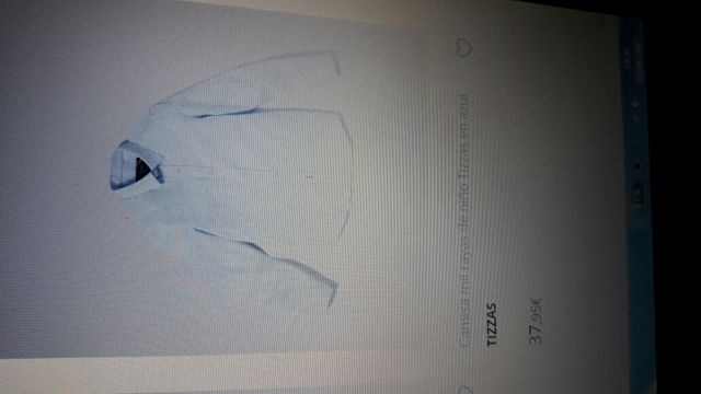 Camisa niño Tizzas talla 7-8