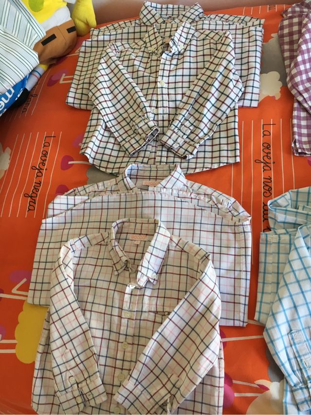 Conjunto camisas hermanos verano