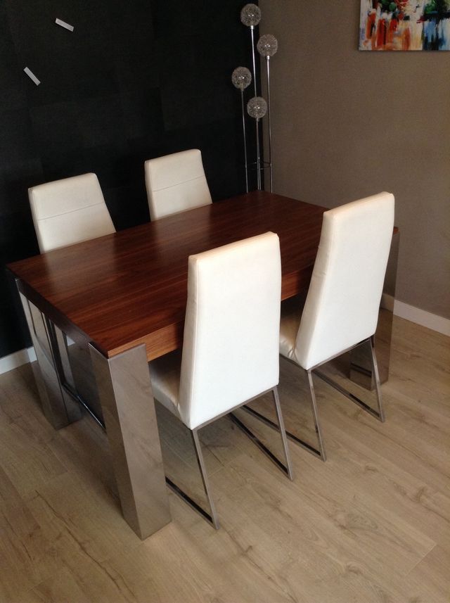 4 sillas modernas de comedor de segunda mano por 280 € en Madrid en ... 4 sillas modernas de comedor de segunda mano por 280 € en Madrid en ...