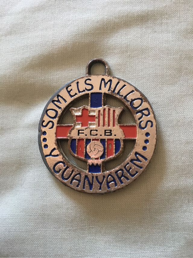 Llavero Barça antiguo