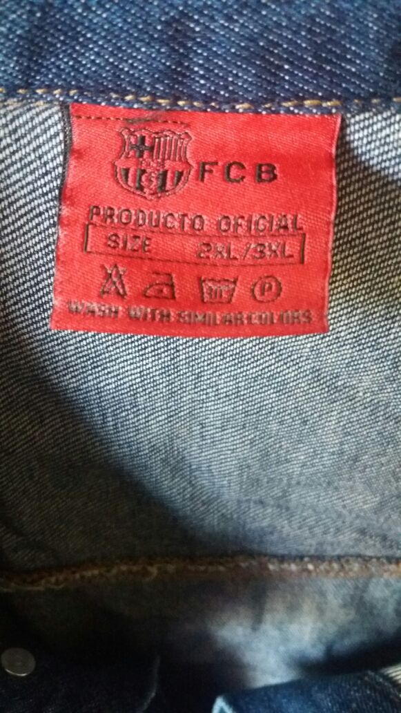 Chaqueta Tejana del Barça