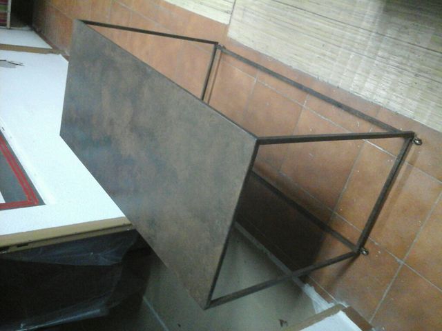 Mesas , consolas hierro