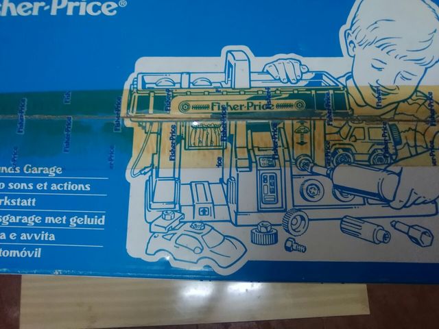 TALLER AUTOMOVIL FISHER PRICE