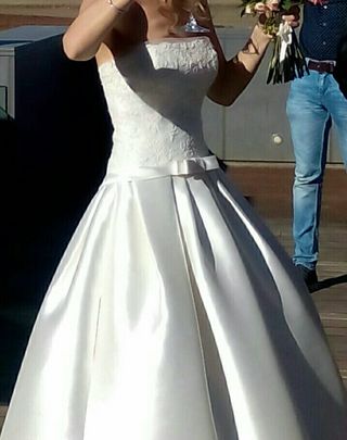 vestido novia pronovias de segunda mano por 895 € en valladolid en