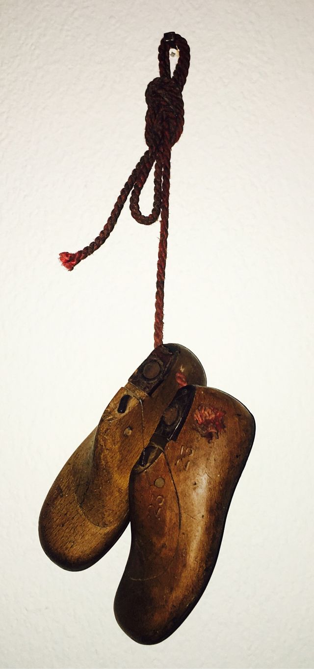 Antiguas hormas de zapatos