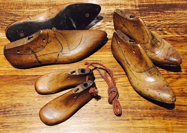 Antiguas hormas de zapatos