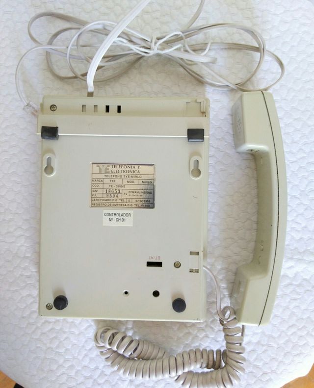 Teléfono fijo vintage