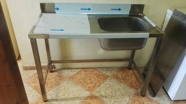 Fregadero nuevo 1200x600 de segunda mano por 285 € en Alcorcón en WALLAPOP