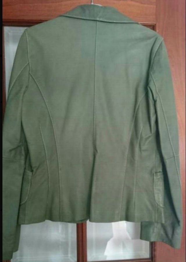 Chaqueta, americana, blazer mujer de piel