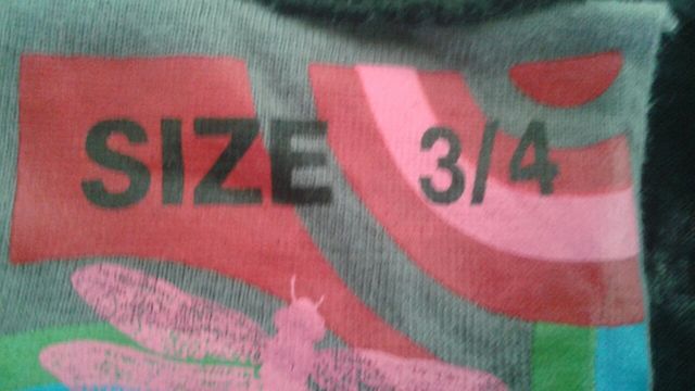 Vestido desigual Talla 3/4 años