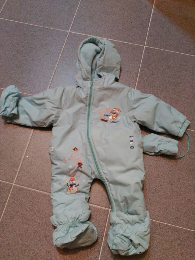 Abrigo tipo buzo bebe