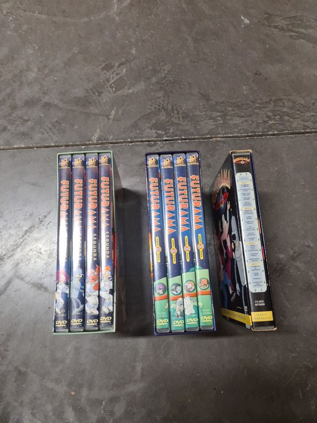 FUTURAMA 4 PRIMERAS TEMPORADAS DVD