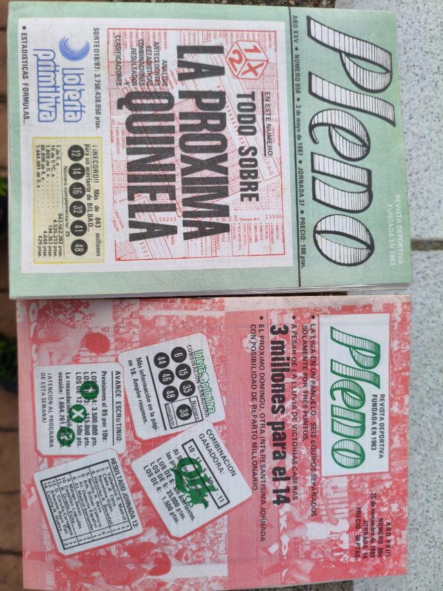 Revistas Quinielisticas PLENO