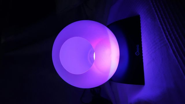 Lampara humidificadora