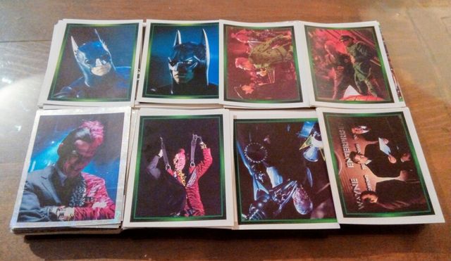 Cromos Lote de 400 de "Batman" Merlin Collections