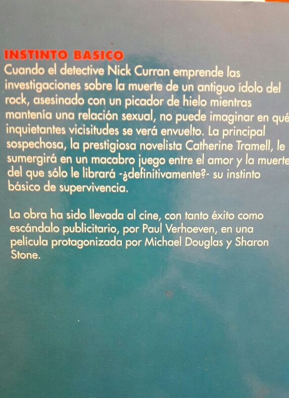 Libro Instinto Básico