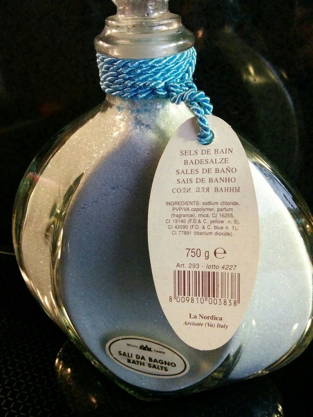 Frasco cristal grande sales