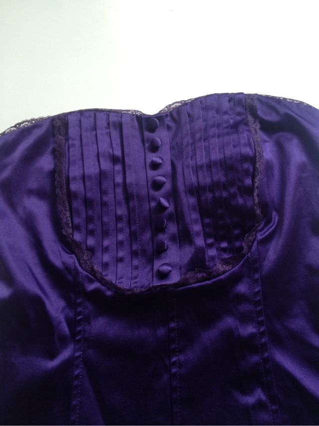 Corpiño morado