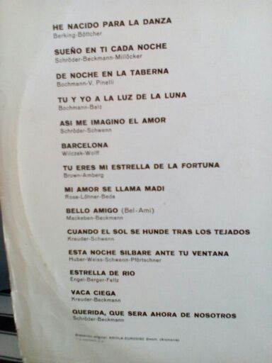 Disco vinilo Max Greger