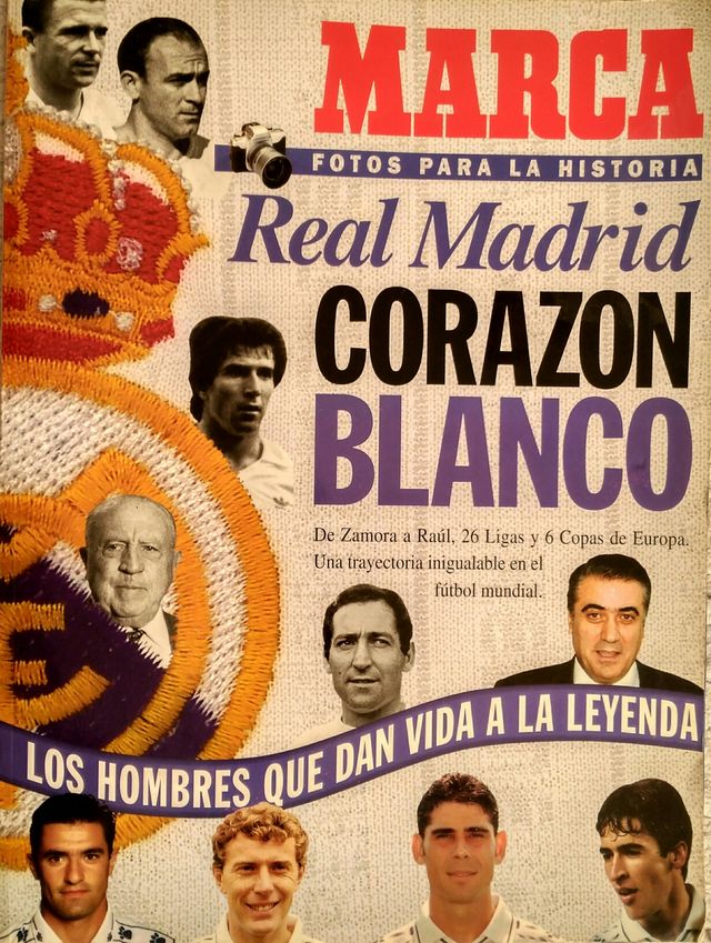 95 años del Real Madrid CORAZON BLANCO