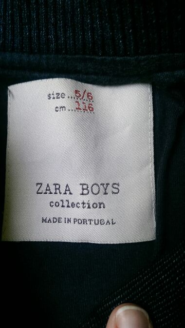 Chaqueta beisbolera niño