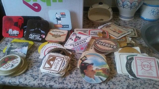 colección de posavasos