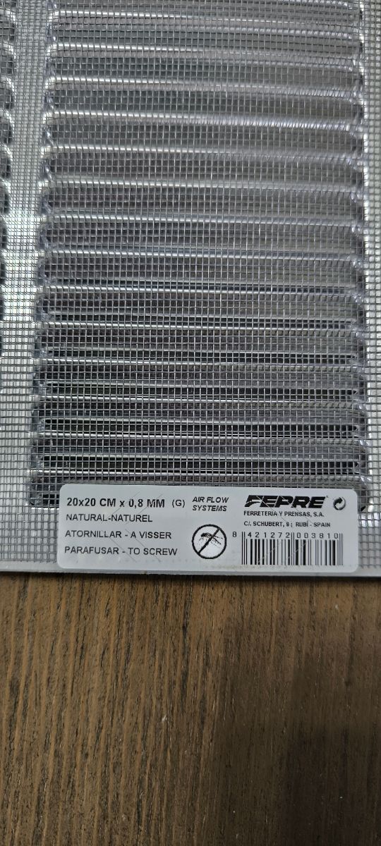 Rejillas Ventilación