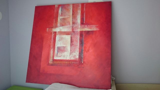 Cuadro decoración pintado a mano